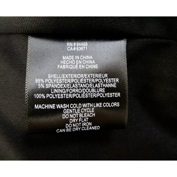 NEW! BCBG Paris All Over Sequin Formal Jumpsuit Long Sleeve Black SZ XL - Picture 11 of 11